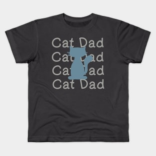 Cat dad Kids T-Shirt